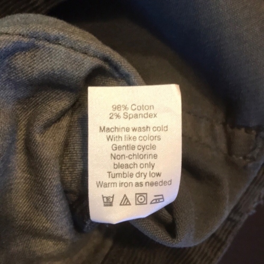 [J. Crew] NWOT Gray High Rise Size 32P Cor… - Picture 5 of 7